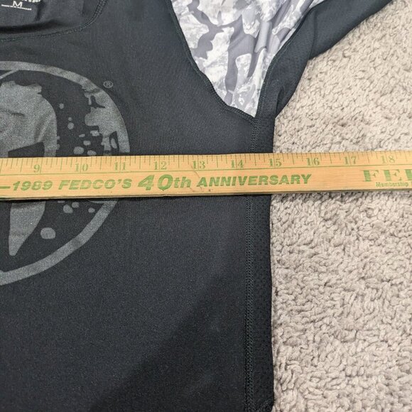 Spartan Long sleeve Athletic Black and camo Size M - Picture 6 of 8